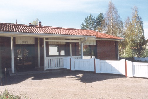 Läyliäisten Keidas Kuva sisäänkäynnistä