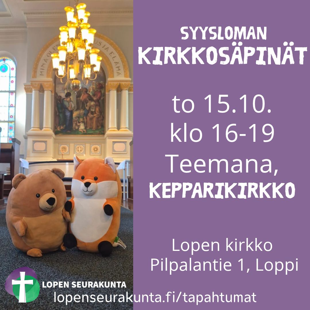 Kirkkosäpinät 15.10.