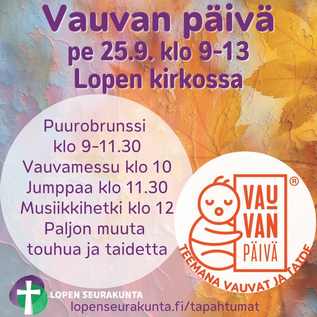 Vauvan päivä 25.9.2026