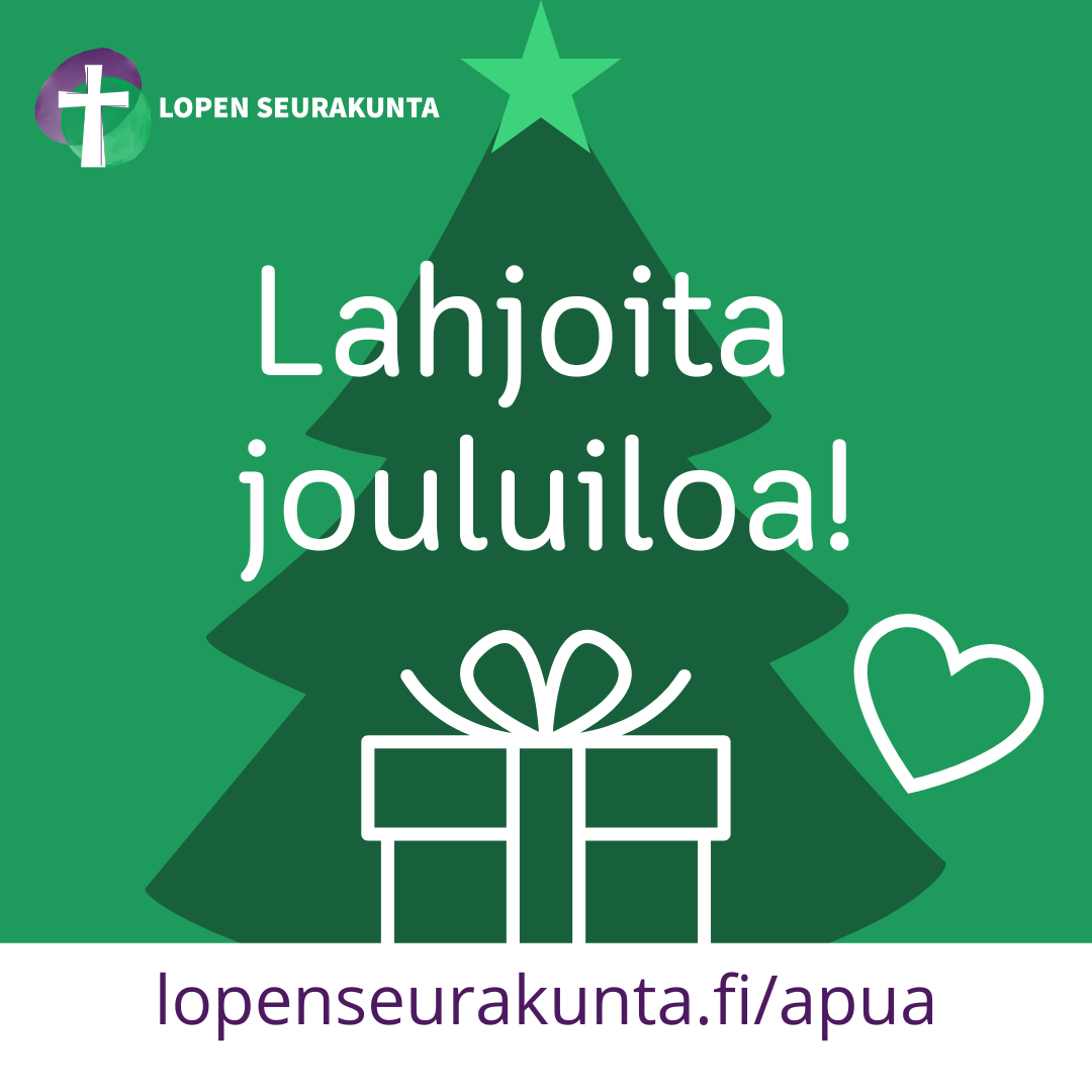 Lahjoita jouluiloa