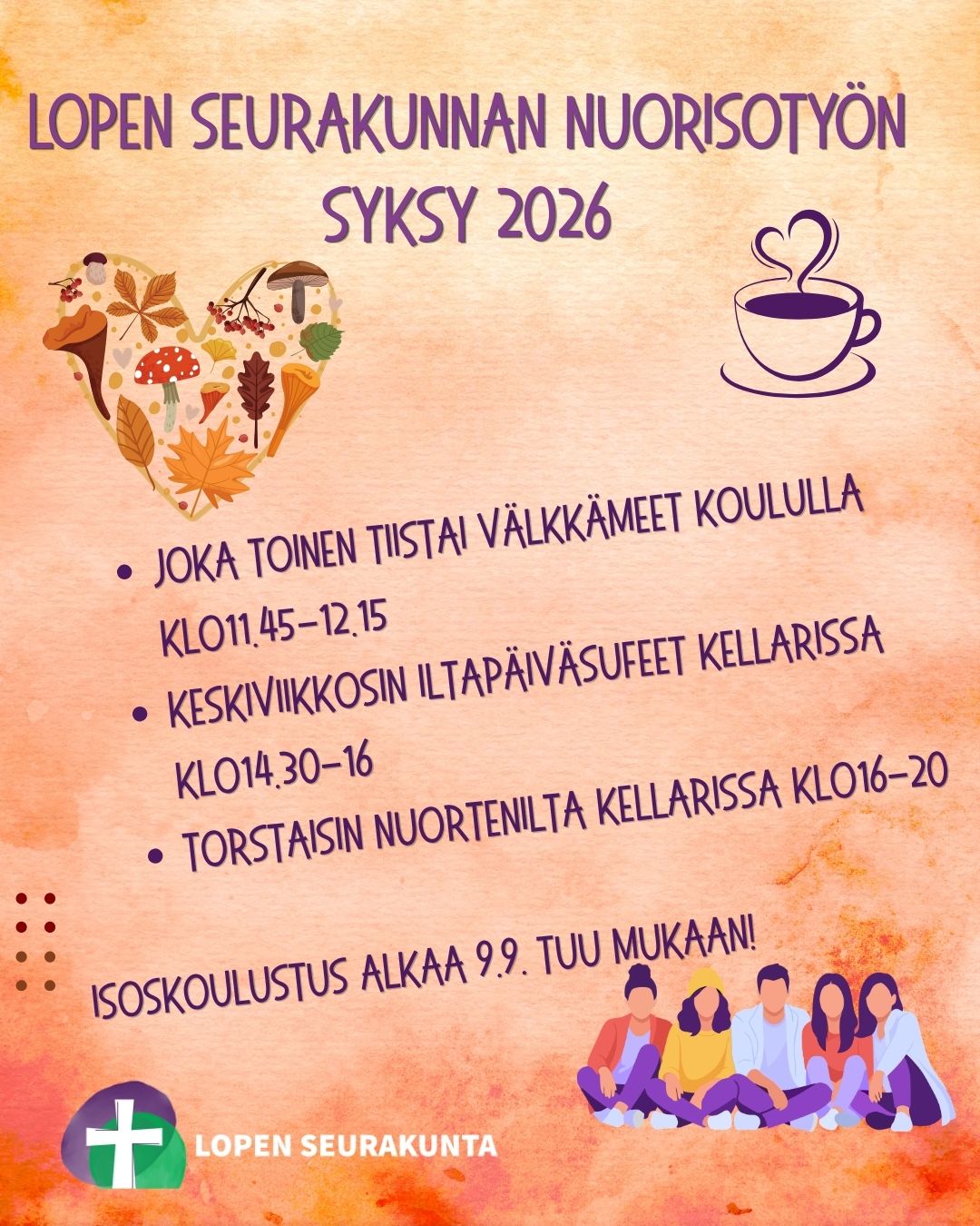 Nuorisotyön syksy 2026